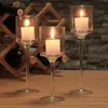 3PCS Set Candle Holders Dekoracje ślubne producent świecznika świecznika dla herbaty światło domowe dekoracja imprezy t200108259n