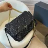 Designer Frauen Umhängetaschen Paris Mode Splice Kette Umhängetasche Klassische Diamant Plaid Flap Wallet Dame Handtasche 30CM