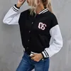 Coreia estilo harajuku unisex jaquetas osso carta retalhos high street primavera outono casacos de beisebol single-breasted jaqueta bomber 240127