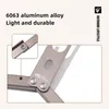 Cintre pliant en alliage d'aluminium, pour camping en plein air, portable, petit, facile à ranger, léger, durable, 240126