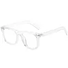 Mężczyźni optyczne okulary kwadratowe okulary na receptę krótkowzroczność -0,5 do -6,0 Kobiety okulary Hiperopia 0,5 do 6,0 240124