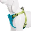 Harnassen Truelove Gewatteerd reflecterend hondenharnasvest Hond Instaptuig Verstelbaar Geen trekken huisdierenharnassen voor kleine middelgrote honden Blauw