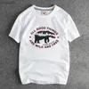 Herr t-shirts 809# Summer New American Retro Short Sleeve O-Neck Letter Bear Printed T-shirt Mens Simple 100% Cotton Washed Casual Youth Tops 240130