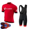 Cubo equipe ropa ciclismo respirável dos homens ciclismo manga curta camisa bib shorts conjunto verão roupas de corrida estrada ao ar livre bicicleta uni300f