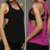 Roupas de yoga verão sexy mulheres tank tops seco camisas rápidas soltas ginásio fitness esporte sem mangas colete singlet para treinamento de corrida