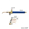 Equipos Antorcha de soldadura de gas y oxígeno DIY Joyería Soldadura Fusión Kit de herramientas de fabricación Procesamiento de reparación