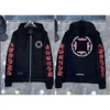 مصمم Chromees Hearts Hoodies العلامة التجارية Chromees القلوب شتاء من النوع الشتاء قلب هوديي الفصل الطويل الأكمام سترة فضفاضة معطف هودي مان الهيب هوب كروم 6939