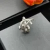 Designer ring luxe damesontwerper Open-ended ring sliver mode klassieke sieraden Paar stijlen Verjaardagscadeau Bruiloft Liefhebbers Geschenken leuk