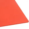 LJL-5X Foglio per timbri in gomma per macchina per incisione laser con formato A4 2,3 mm (arancione-rosso)