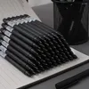 Set di penne gel Scrittura fluida Penna neutra Ricarica sostituibile Punta dell'ago Forniture per ufficio scolastico Cancelleria a sfera