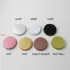 24 x 100g Empty Black Cosmetic Cream Containers Jars 100cc 100ml for Cosmetics Packaging Plastic Bottles With Metal Lidsfree shipping Fbtwv