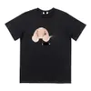 Palm Angel Tshirt 디자이너 원래 고품질 남성 Tshirts 참수 곰 짧은 소매 남성과 여자 느슨한 둥근 목