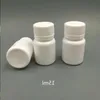 100 stks 15 ml 15g 15cc PE Plastic Geneeskunde Fles Plastic Pil Flessen met Schroefdop Aluminium Sealer voor Pil, Capsules, Vitamine Bijwr