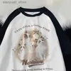 Women's T-Shirt Cotton Cute Cat Graphic T shirt Summer Fashion Loose Women Vintage Personality Fresh art kawaii clothes Short Sleeve Tops 240130