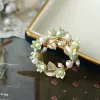 Brooches FXLRY Original Handmade Natural Pearl Elegant Lily Of The Valley Flowers Brooch Sweater Pin For Women Jewelry