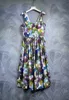 10026 XL 2024 robe de défilé printemps été robe Spaghetti sangle marque même Style robe pour femmes mode haute qualité LT