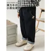 Trousers Children's Loose Handsome Casual Jeans Spring Autumn Bear Boys' Big Pocket Pants