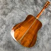 D45 Mould Full KOA Wood Real Shell Inlaid Acoustic Guitar