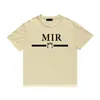 新しい夏の男性Tシャツと女性Amr DeignerプリントトップティーファヒオンThe Man T-Hirt Quality Cotton Short Deigner T Hirt Streetwear 30