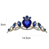 Hair Clips Fashion Children's Crown Headdress Cute Princess Little Girl Hoop Crystal Birthday Accessories