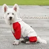 Vestuário para cães à prova d'água roupas para animais de estimação macacão para cães pequenos verão cachorrinho casaco de chuva yorkie chihuahua capas de chuva mascotas roupas gerais
