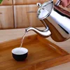 1pc Küche Dicke Edelstahl Teekanne Goldene Silber Teekanne Mit Infuser Kaffeekanne Induktion Herd Tee Wasserkocher Wasserkocher 240124