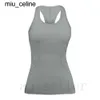 Nuovo vestito modellante 24ss Gilet da yoga Allenamento solido Camicie senza schienale Sport Fitness Marchio di moda Abbigliamento attivo Senza maniche Palestra sexy Abiti da yoga per donna rapidamente