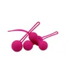 Vibradores Seguro Silicone Ball Smart Ball Vibrator Bolas Ben Wa Wa Ball Vagina aperte os brinquedos sexuais da máquina de exercícios para mulheres Bola de gueixa vaginal