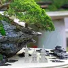 Tuindecoraties 3 stuks Simulatie Landschap Meubileringsartikelen Lantaarn DIY Bonsai Paviljoen Standbeeld Model Mini Decor Zandsteen Ornament