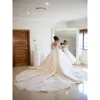 Superbe mariée 2024 robes de mariée de luxe robes de mariée 3D dentelle florale appliquée perlée à manches longues style campagnard robe de mariée sur mesure