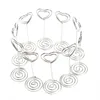 Party Decoration Q6PE 10Pcs Wedding Place Card Holder Table Po Memo Number Name Clips Base