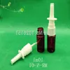 Flacone con pompa spray nasale in plastica da 10 ml, atomizzatori nasali in PE da 10 cc, applicatori spray orale da 1/3 oz (6 colori tra cui scegliere) Tflqn