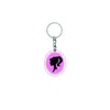 Keychains 2024 Personality Female Power Feminist Movie Pink Girl Woman's Keychain Sweet Key Chain For Women Girlfriend Gift