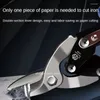 Professional Hand Tool Sets Iron Sheet Scissors Tin Metal Snip Aviation Scissor Multifunctional Cutting Straight Bent Industrial Tools