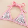 Abbigliamento per cani Bikini estivo per cani di piccola taglia Costume da bagno Cucciolo Doggy Costume da bagno Gonna per animali Abiti Hawaii Ragazza