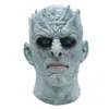 Movie Game Thrones Night King Mask Halloween Realistic Scary Cosplay Costume Latex Party Mask Adult Zombie Props T200116254Z