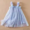 Jurken voor meisjes Peutermeisjesjurk Regenboog Pailletten Tule Tutu Jurken Verjaardagsfeestje Prinsessenjurken Baby Zomer Zoete outfits 1-5 jaar