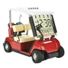 LCD Display Mini Golf Cart Clock لعشاق الجولف هدية رائعة لاعبي الجولف سباق التذكارات الهدايا الجدة 11302D