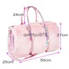 Schoudertassen Sweet Girls Zachte Regenboog andbags Nepbont Dames Tote Grote Capaciteit Laser Sympony Roze Soulder BagsTravel Bostonqwertyui879