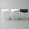 20 x 250 g 250 ml de pots en PET gel avec couvercles en plastique à vis 250 cc 833 oz emballage cosmétique crème transparente vide Vfrxq