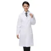 Autres vêtements Mode Manches longues Blouses de laboratoire Blouse d'hôpital à manches courtes Robe d'infirmière à manches longues Uniformes médicaux Veste blanche Unisexe