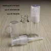 15ml PET Plastic Lotion Pump Spray Bottle Plastic Bottle Cosmetic Packaging Emulsion Containers With Transparent Spray Lid 50PCS Vbrhn