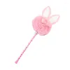 1st Creative Cute Candy Plush Rabbit Gel Pen Rollerball School Office Supply Stationery Color Student Gift