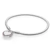 Moments Lock Your Promise Regal Heart Signature Padlock Bracelet Fit Fashion 925 STERLING SILVER BANGRE BANGRE CHARM DIY JEWELRY2644