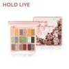 HOLDLIVE 18 Colors Glitter Shimmer Matte Colorful Long-lasting Eyeshadow Cosmetics 240124