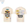 Erkek Tişörtler Erkekler Kadın Hip Hop Büyük Kayısı RRR123 T GÖZLEME EN İYİ KALİTE ÇAPRAZ BASKI Klasik Mektuplar T-Shirt Tee Üstü Etiketler 240130