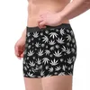 Underpants Leaf Leaves Man Underwear Boxer Briefs Shorts Panties Novelty Polyester For Male