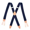 Mode Classique Adultes Bretelles Bretelles Bretelles Occasionnelles X-Back Forme Pantalon Pour Hommes Suspensorio Bouton Fin Logger Travail Suspenders198s