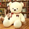 60-100 cm grand ours en peluche jouet en peluche belle ours géant énorme peluche poupées d'animaux doux enfants jouet cadeau d'anniversaire pour petite amie amant 240123