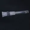 Roken waterpijp glas downstem diffuser met 6 sneden waterpijp flush top 14mm 18mm vrouwelijke reducer adapter lo pro diffuse down stem voor beker bong dab rigs